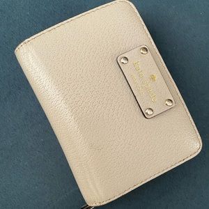 Kate spade mini nude wallet